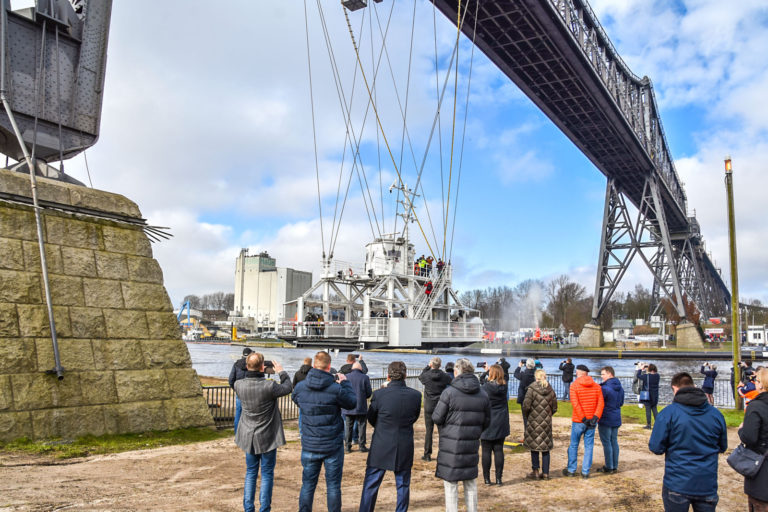 Historisches Juwel an Stahlseilen