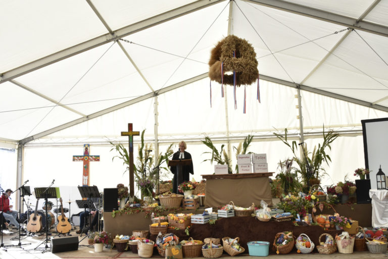 Landeserntedankfest in Haddeby: „Essen ist divers“